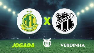 MIRASSOL X CEARÃ AO VIVO CAMPEONATO BRASILEIRO SÃ‰RIE B  29042024 [upl. by Wordoow572]