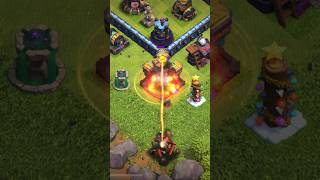 Takedown th14 max with Stone Flinger  Clash of clans [upl. by Klarrisa]