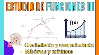 Crecimiento y Decrecimiento  Estudio de FUNCIONES Vol3 [upl. by Clarisse548]