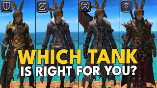 Comparing All Tanks in FFXIV Dawntrail  Job Picking Guide [upl. by Emmery860]