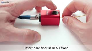 Bare Fiber Aligner BFA HM SOLUTION [upl. by Agee]