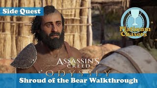 Shroud of the Bear  Side Quest  Assassins Creed Odyssey [upl. by Bille61]