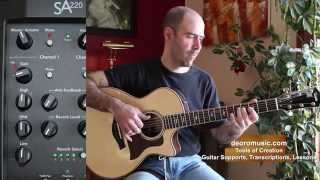 Taylor 814ce 2014 Acoustic Guitar  Review amp Demo  De Oro Music [upl. by Ddahc183]