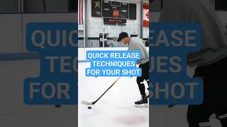 QUICK RELEASE TECHNIQUES FOR YOUR SHOT icehockey coaching [upl. by Vivia]