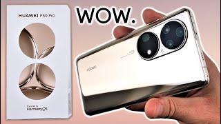 Huawei P50 Pro UNBOXING and Initial REVIEW  Legend Reborn [upl. by Atekihc]