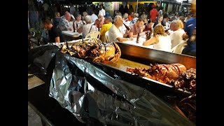 Oistins Fish Fry Barbados 🇧🇧 [upl. by Tamarra]