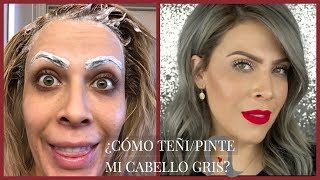 CÓMO PINTAR TU CABELLO EN CASA ¡LO HICE YO MISMA Bertha Makeup [upl. by Alamak853]