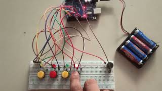 Arduino brain game [upl. by Nuahsed]