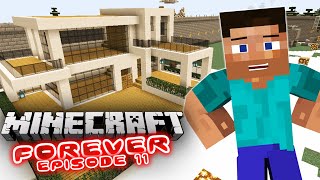 Minecraft Forever Episode 11 Шинэ байшин 🤩 [upl. by Sixel]