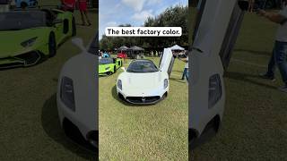 This pearl white is INSANE automobile car sportscar [upl. by Kerry457]