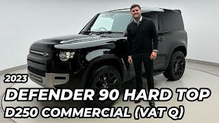 2023 Land Rover Defender 90 30 D250 Hard Top Commercial VAT [upl. by Awuhsoj964]