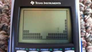 My Block Dude program for a ti84 calculator [upl. by Anstice]