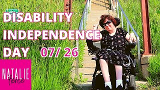 IS MY NEIGHBORHOOD WHEELCHAIR ACCESSIBLE   DISABILITY INDEPENDENCE DAY [upl. by Eenolem]