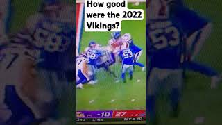 The 2022 Vikings were better than the 2024 Vikings ☠️ [upl. by Kiele]