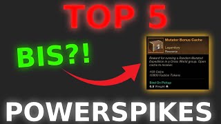 Top 5 Powerspikes in New World [upl. by Fiske]