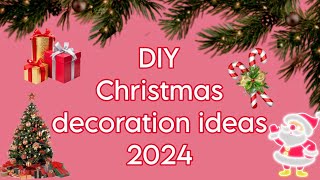 Christmas decoration idea 2024 Christmas craft ideas for school competition  Christmas ornaments 🎄 [upl. by Chace431]