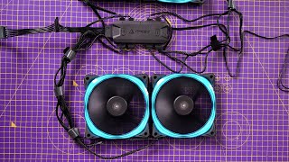 Antec Fusion RGB fan setup and wiring guide [upl. by Caressa]