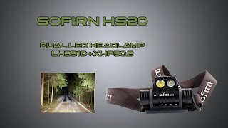 Sofirn HS20 LH351D  XHP502 headlamp review with night shots and runtime graphs [upl. by Stilla567]