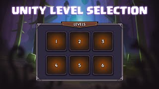 Unity Level Menu System  Easy Tutorial 2023 [upl. by Michaele]