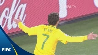 Brazil v Korea DPR  2010 FIFA World Cup  Match Highlights [upl. by Nahshun]