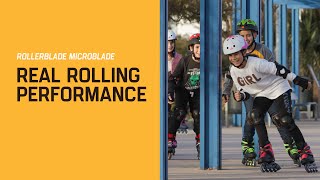 Rollerblade® Microblade Real Rolling Real Fun Real Performance [upl. by Shirlie]