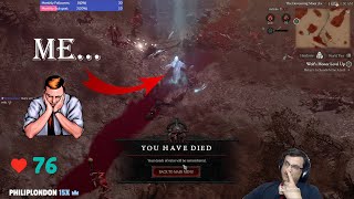 Sorcerer did NOT go smooth HC deaths compilation  Diablo 4 [upl. by Imoan980]