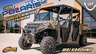 Walkaround  2025 Polaris® Ranger Crew 1000 Premium Polaris Pursuit Camo [upl. by Sutphin]