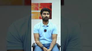 Naan Single illa Aana  Atharva s Complicated reply  suntv shorts [upl. by Assennev]