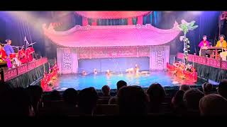 Water Puppet Show  Hanoi Vietnam [upl. by Hahnke]