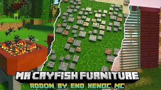 Minecraft Pe 120Furniture Mod  MrCrayFish Furniture Addon V10 Unofficial Port [upl. by Gustave]