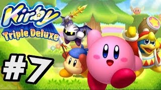 Kirbys Triple Deluxe Walkthrough Part 10 Saving Flower Children [upl. by Robert]