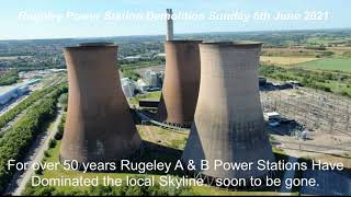 Rugeley Power Station Demolition Day 2021 [upl. by Standish]