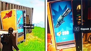 ALL quotVending Machinequot LOCATIONS in Fortnite  NEW quotVending Machinequot in Fortnite Battle Royale [upl. by Ahsienom]