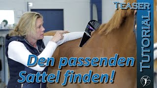 Den passenden Sattel finden  Selbstsicher in den Sattlertermin gehen  Teaser [upl. by Eelytsirk]