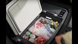 Introducing ACOPower TesFridge The Ultimate Portable Freezer for Tesla Sub Trunks [upl. by Harmonia]