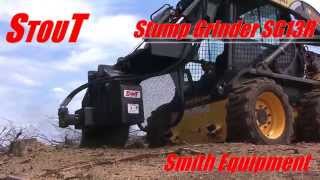 STOUT Stump Grinder SG13R Instructional [upl. by Winton]