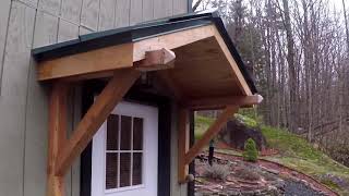 Home Made Roof Over Door [upl. by Neuberger940]