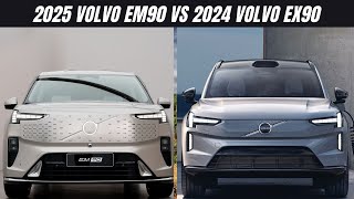 2025 Volvo EM90 vs 2024 Volvo EX90  one is the best people carrier [upl. by Larissa383]