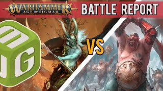 Sylvaneth vs Ogor Mawtribes Age of Sigmar Spearhead Battle Report Ep 5 [upl. by Waltner]