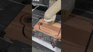 Corte Router cnc en madra sólida de Tzalam🔥 routercnc [upl. by Bayard531]