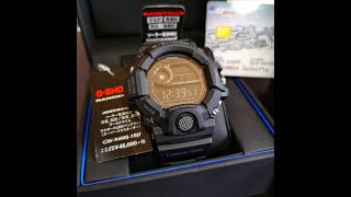 Casio GShock Rangeman GW9400J1BJF Unboxing [upl. by Asia257]