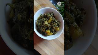 Palak Aloo recipe  Bina lehsun pyaj ke tranding food cooking recipe shots healthy [upl. by Aira]