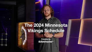 Introducing the 2024 Minnesota Vikings Schedule [upl. by Lemrej115]