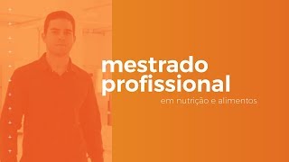 Mestrado Profissional em Nutrição e Alimentos da Unisinos [upl. by Swee]