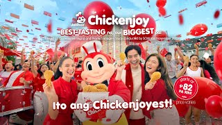 Jollibee Chickenjoy BestTasting na Our Biggest Pa [upl. by Angelina]