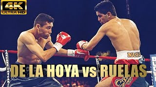 Oscar De La Hoya vs Gabriel Ruelas  KNOCKOUT Boxing Fight  4K Ultra HD [upl. by Iht]