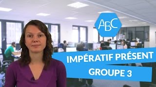 Cours de français impératif présent groupe 3 [upl. by Kalina]