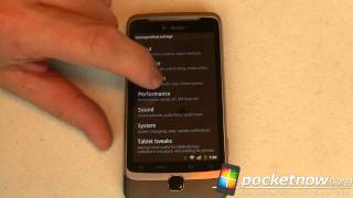 CyanogenMod 7 Final Version Tour  Pocketnow [upl. by Drahnreb26]