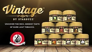 Vintage by Starbuzz Tobacco [upl. by Rory]