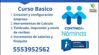 Curso Basico Contpaq i Nominas [upl. by Drape215]